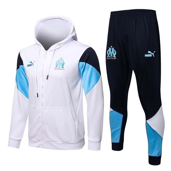 Hoodies Marseille 2022 Blau Schwarz